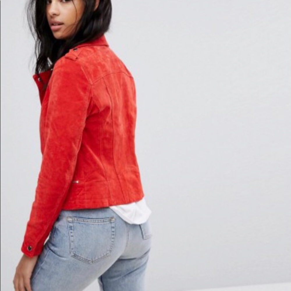 Vero Moda moto suede jacket - Picture 2 of 5
